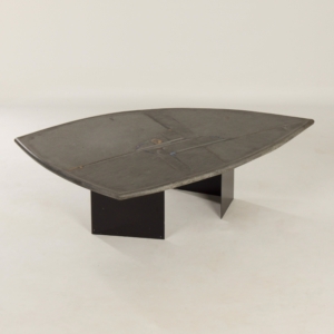 Brutalist Coffee Table by Paul Kingma, 1995 | Grey, Bright Blue, Surfboard