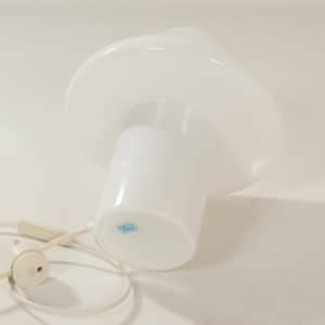 Mushroom Lamp by Hala, 1990s | White Glass
