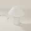 Mushroom Lamp by Hala, 1990s | White Glass