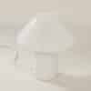 Mushroom Lamp by Hala, 1990s | White Glass