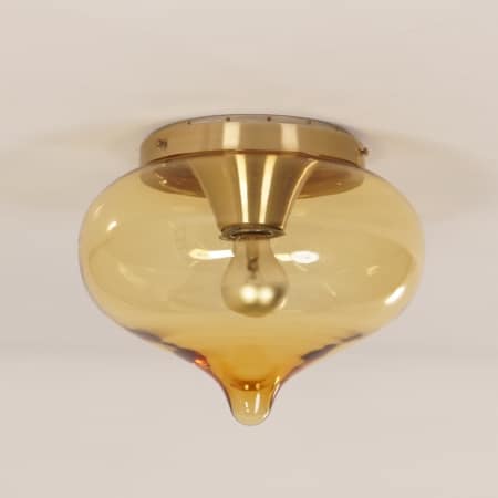 &#8216;Drop&#8217; Ceiling Lamp by Dijkstra, 1970s | 30 cm