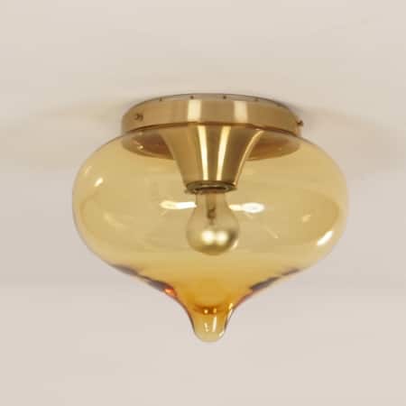'Drop' Ceiling Lamp by Dijkstra, 1970s | 30 cm