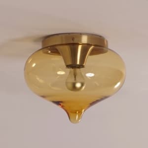 &#8216;Drop&#8217; Ceiling Lamp by Dijkstra, 1970s | 30 cm