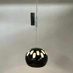 Pendant lamp S-445 by Luci Illuminazione, 1970s &#8211; With Counterweight