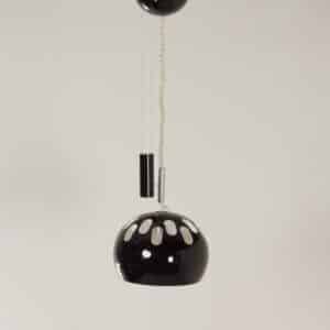 Pendant lamp S-445 by Luci Illuminazione, 1970s &#8211; With Counterweight