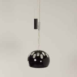 Pendant lamp S-445 by Luci Illuminazione, 1970s &#8211; With Counterweight