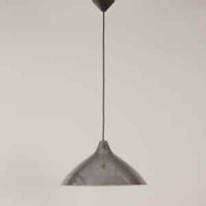 Pendant lamp by Lisa Johansson Pape for Orno, Finland, 1960s | Silver Colored