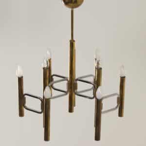 Chandelier &#8220;Modulo series&#8221; by Profili Industria Lampadari, 1970s