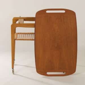 Danish Trolley by Johannes Andersen for CFC Silkeborg, 1960s | With Removable Tray