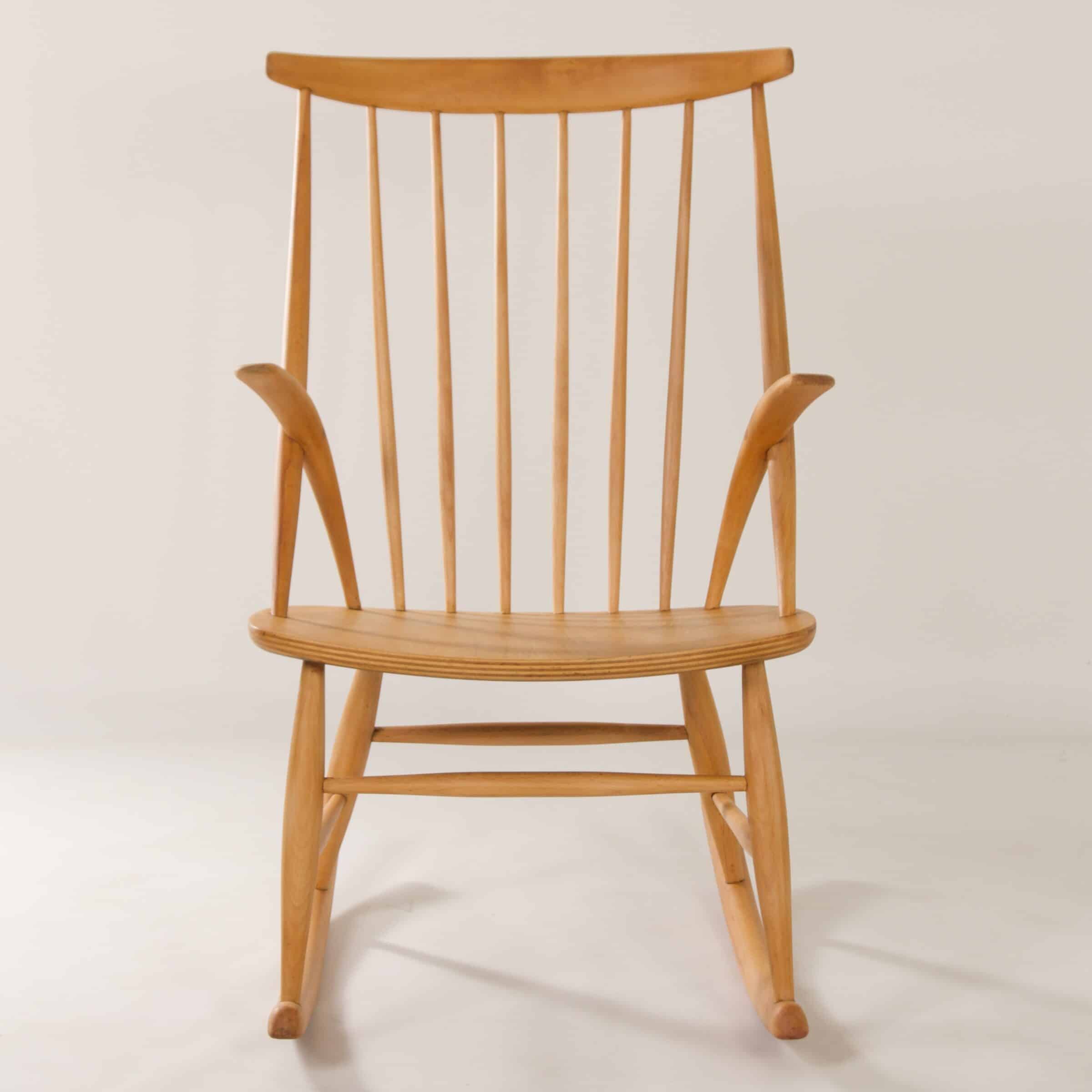rocking chair by Illum Wikkelso for N. Eilersen