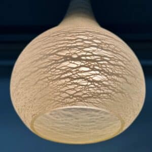 Satin glass Pendant lamp NB 99 E/00 by Philips, 1958