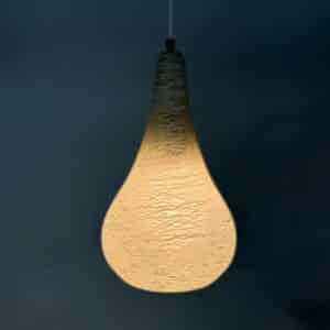 Satin glass Pendant lamp NB 99 E/00 by Philips, 1958
