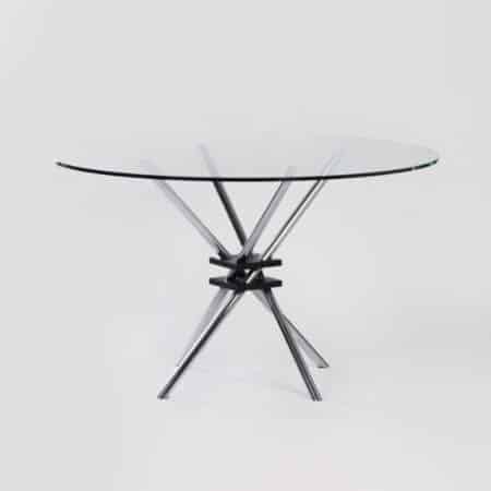 Round Dining Table Model 459 by Takehiko Mizutani for Alivar, 1990s