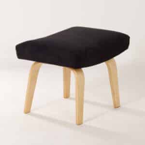 PB02 Stool by Cees Braakman for Pastoe, 1950s | Birchwood and New Black Rib