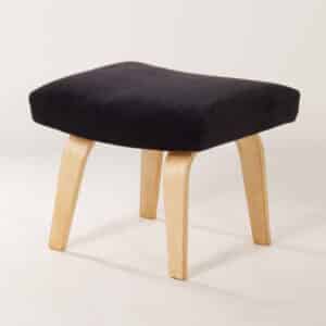PB02 Stool by Cees Braakman for Pastoe, 1950s | Birchwood and New Black Rib