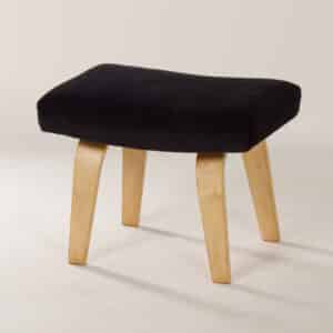 PB02 Stool by Cees Braakman for Pastoe, 1950s | Birchwood and New Black Rib