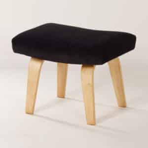 PB02 Stool by Cees Braakman for Pastoe, 1950s | Birchwood and New Black Rib