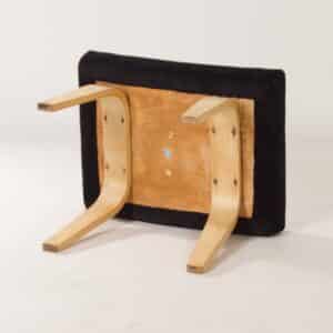 PB02 Stool by Cees Braakman for Pastoe, 1950s | Birchwood and New Black Rib