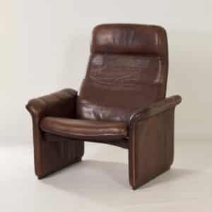 DS 52 Lounge Armchair in Buffalo Leather by deSede, 1980s (2)