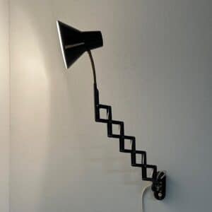 Brown Scissors Lamp by Hala, 1960s