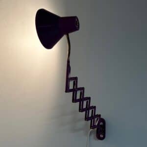 Brown Scissors Lamp by Hala, 1960s