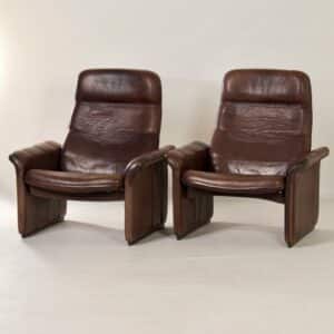 DS 52 Lounge chair in Buffalo Leather by deSede, 1980s (1)