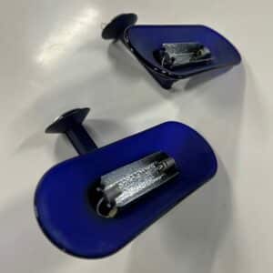 Pair of Jill Uplighters by Perry King and S. Miranda &#038; G. Arnaldi for Arteluce, 1970s | Blue