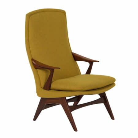 Satelitt Armchair by Karl Edvard Korseth for LK Hjelle, 1950s - Re-upholstered