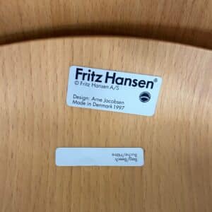 Beech Butterfly chairs by Arne Jacobsen for Fritz Hansen, 1990s | Set of 4