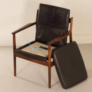 High Chair by Arne Vodder for Sibast, 1960s | Model 431, Rosewood