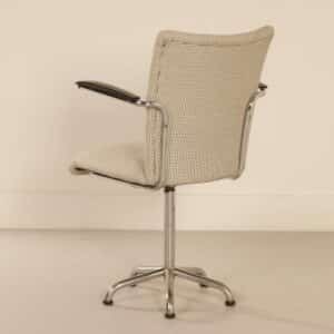Office chair by Toon de Wit for Gebr. de Wit, 1950s &#8211; Re-upholstered