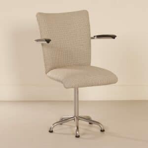 Office chair by Toon de Wit for Gebr. de Wit, 1950s &#8211; Re-upholstered