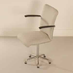 Office chair by Toon de Wit for Gebr. de Wit, 1950s &#8211; Re-upholstered