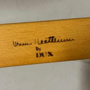 Pernilla Chair by Bruno Mathsson for Dux, 1980s &#8211; Red Velours Upholstery