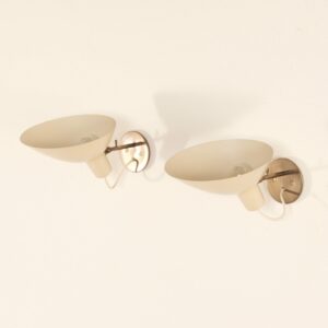 Pair of Visor Wall Lights by Vittoriano Vigano for Arteluce, ca 1950