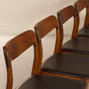 Danish Dining Chairs by Johannes Andersen for Uldum, 1960s | Set of 6