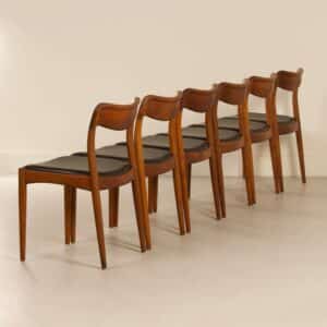 Danish Dining Chairs by Johannes Andersen for Uldum, 1960s | Set of 6