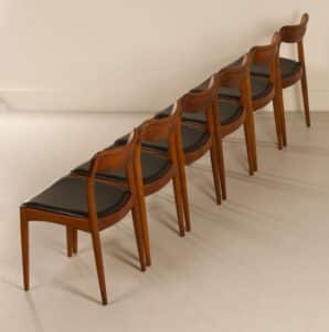 Danish Dining Chairs by Johannes Andersen for Uldum, 1960s | Set of 6