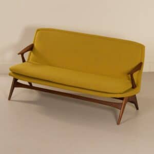 3-Seater Sofa by Karl Edvard Korseth for LK Hjelle, 1950s &#8211; Re-upholstered