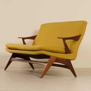 3-Seater Sofa by Karl Edvard Korseth for LK Hjelle, 1950s &#8211; Re-upholstered