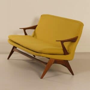 3-Seater Sofa by Karl Edvard Korseth for LK Hjelle, 1950s &#8211; Re-upholstered