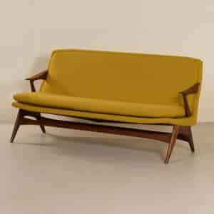 3-Seater Sofa by Karl Edvard Korseth for LK Hjelle, 1950s &#8211; Re-upholstered
