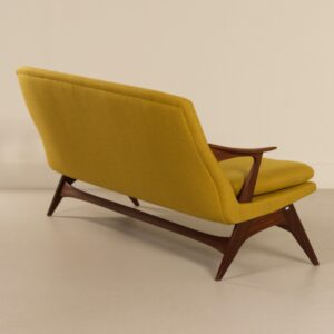 3-Seater Sofa by Karl Edvard Korseth for LK Hjelle, 1950s &#8211; Re-upholstered