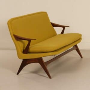 3-Seater Sofa by Karl Edvard Korseth for LK Hjelle, 1950s &#8211; Re-upholstered