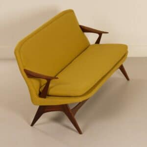 3-Seater Sofa by Karl Edvard Korseth for LK Hjelle, 1950s &#8211; Re-upholstered
