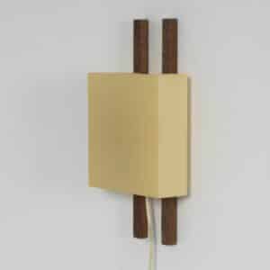 NX174 Wall Lamp by Philips, 1960s | Plastic shade On Wenge Wall Arms