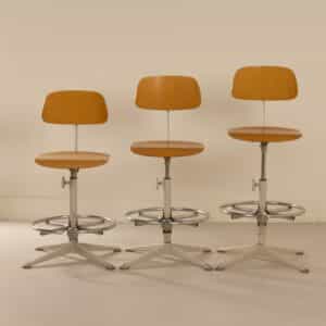 Architect chairs by Friso Kramer for Ahrend de Cirkel, 1960s &#8211; Set of 3 with Chrome Ring