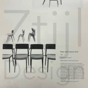 Pair of Folding chairs with Armrests by Ahrend De Cirkel, 1960s
