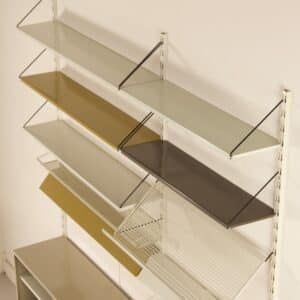 Pilastro Wall System with Desk and Drawer by Tjerk Reijenga, 1960s