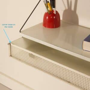 Pilastro Wall System by Tjerk Reijenga with Drawer, 1960s
